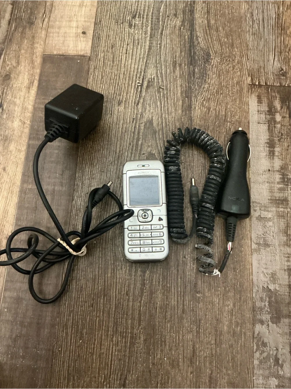 Nokia 6030 Cingular Silver Mobile Phone untested